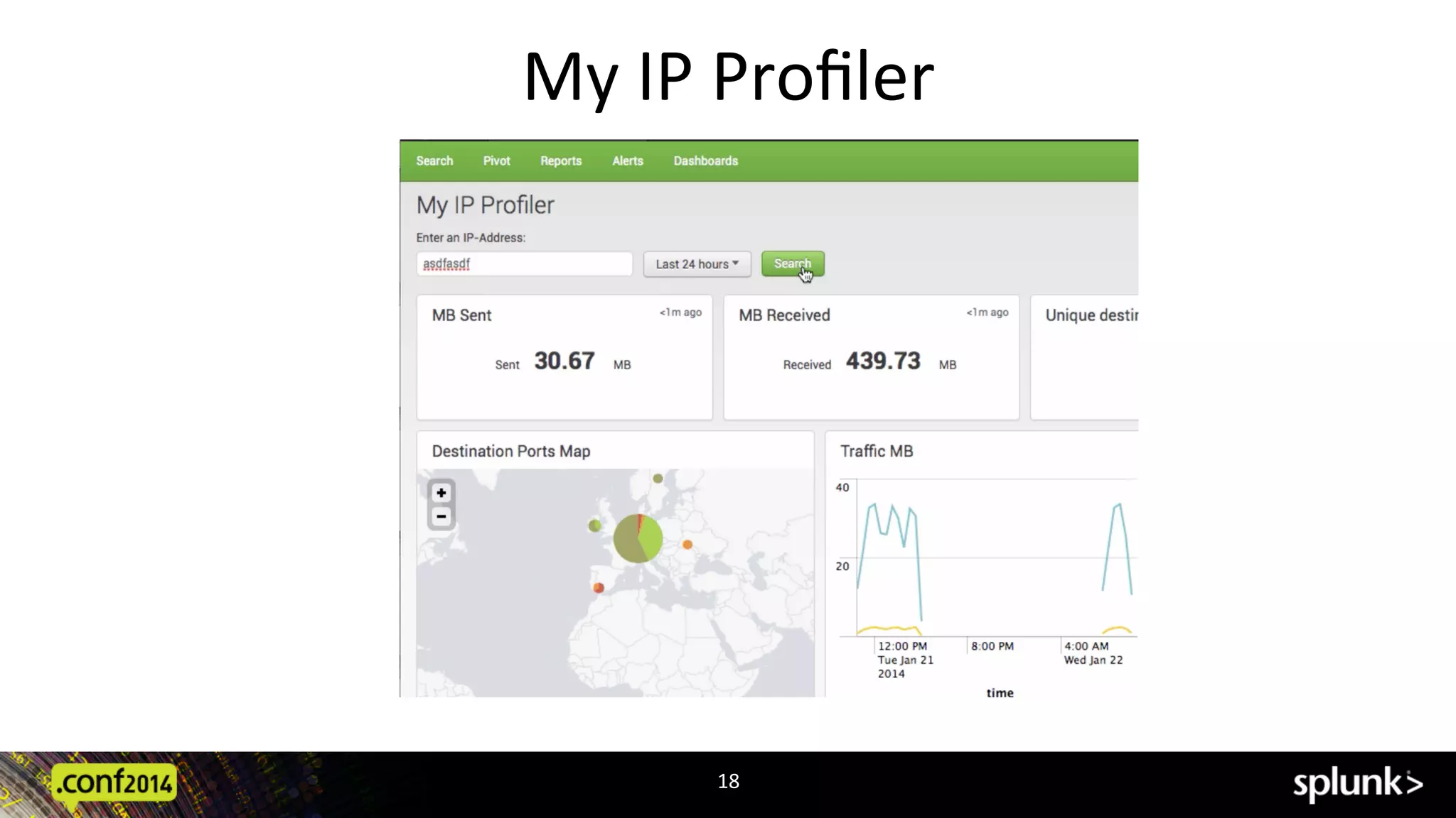 My	
  IP	
  Proﬁler	
  
18	
  
 