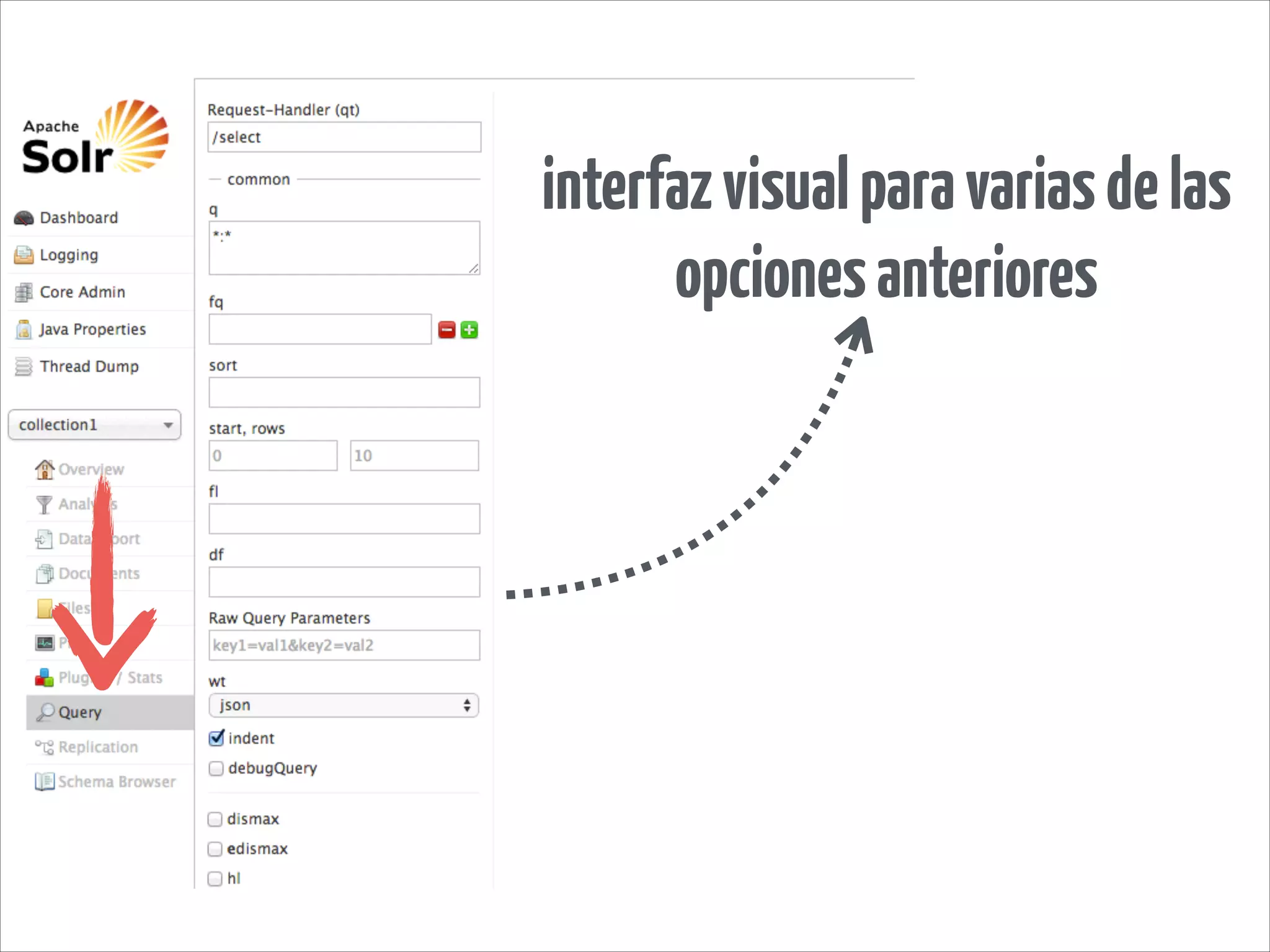 interfazvisualparavariasdelas
opcionesanteriores
 