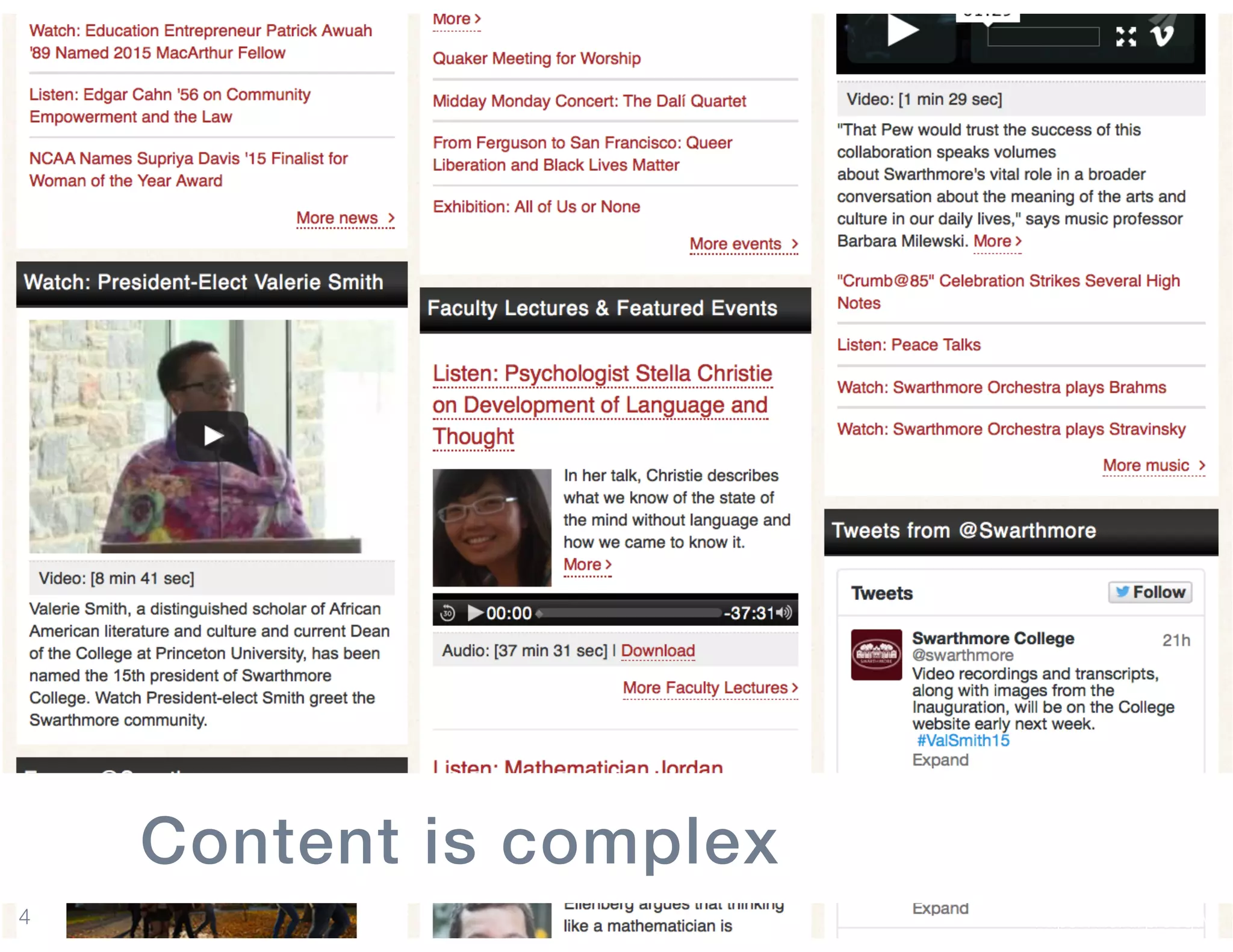 4
Content is complex
https://ﬂic.kr/p/JbqW
 