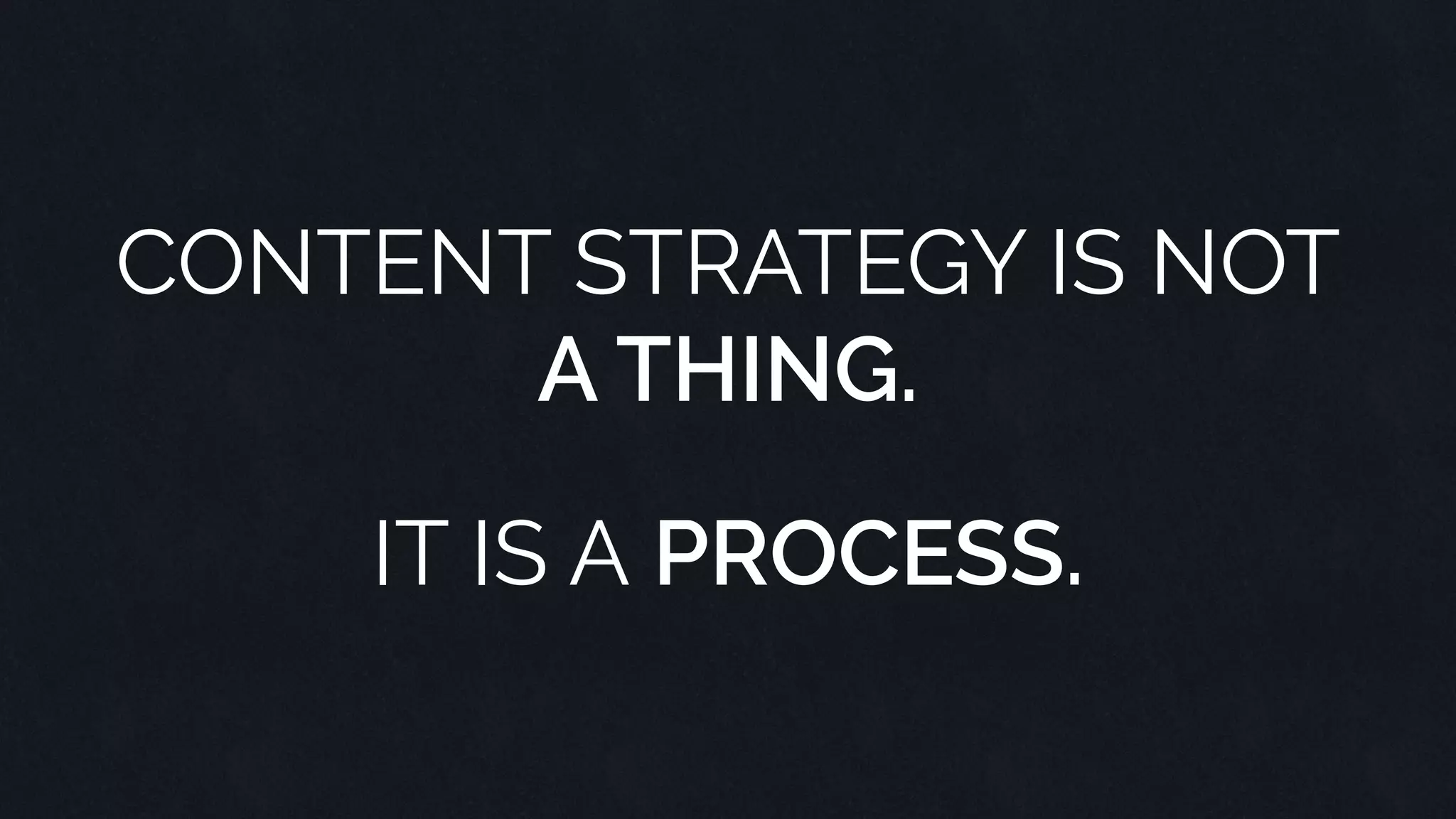 A Content Strategy™
 