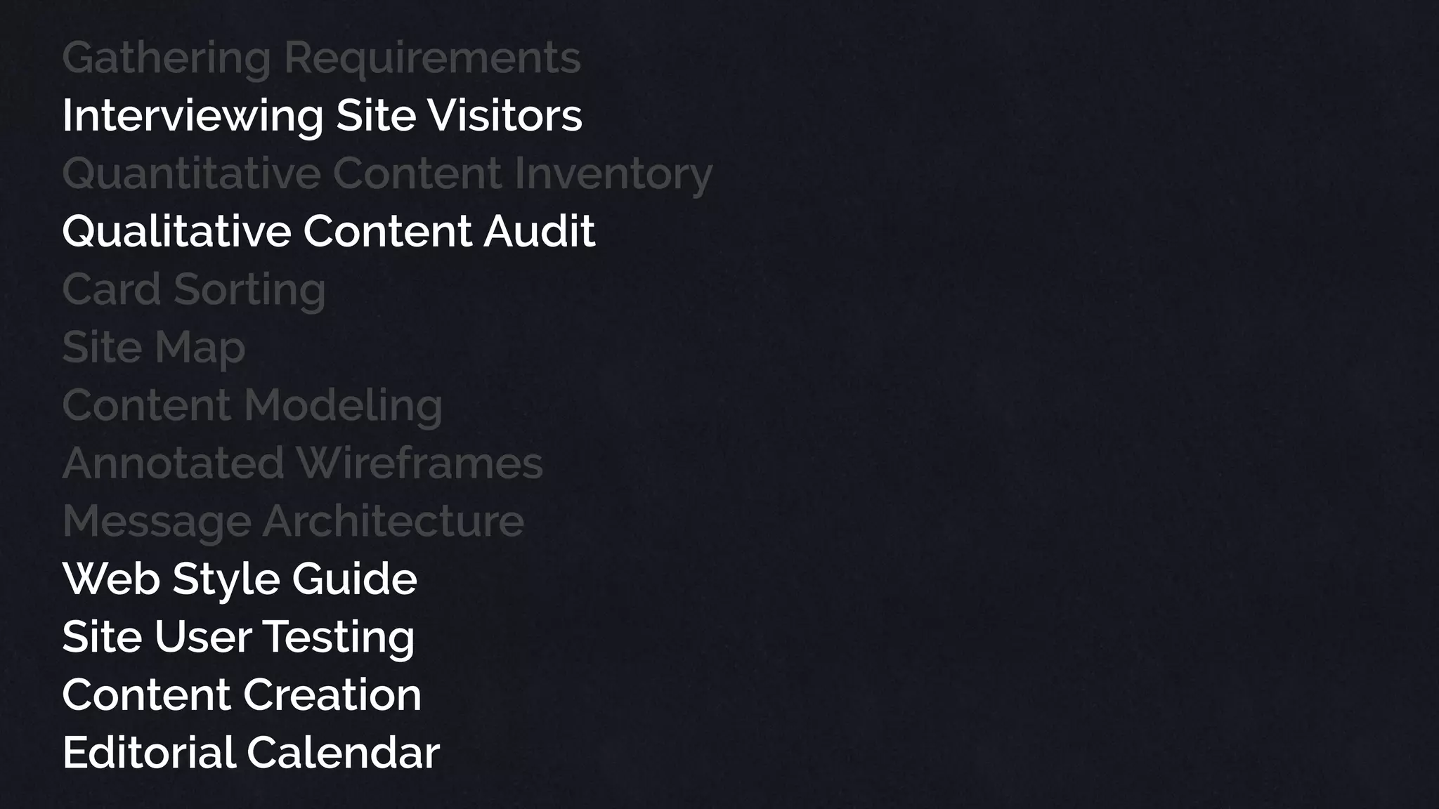 MINIMUM VIABLE STRATEGY?
What is our
 