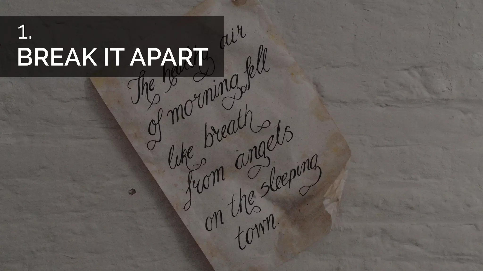 “THERE’S NOTHING
INHERENTLY WRONG WITH
TAKING A LITTLE DETOUR ON
YOUR WAY TO THE END
GOAL.”
Karen McGrane
Content Strategy for Mobile
 