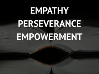 "Empathy: Content Strategy's Hidden Deliverable" - Confab 2013, Minneapolis
