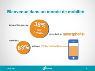 Bienvenue dans un monde de mobilité




15/11/2012                            8
 