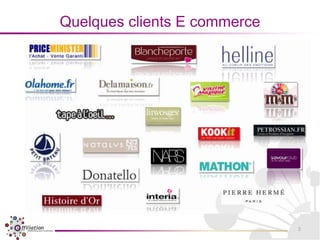 Quelques clients E commerce3