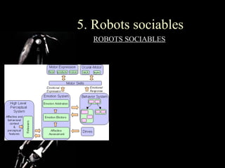 .
        5. Robots sociables
.         ROBOTS SOCIABLES
 