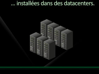 ... installées dans des datacenters.
 