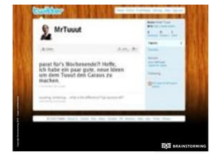 Copyright Brainstorming 2010 – Copie confidentielle
 