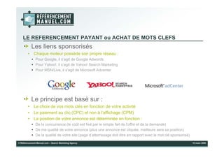 Présentation Dynamiser la fréquentation d’un site web