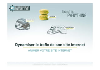Présentation Dynamiser la fréquentation d’un site web