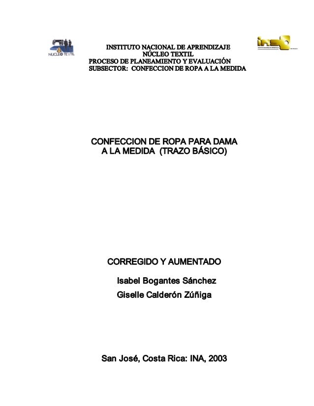 confeccion de prendas de vestir para damas