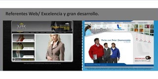Referentes Web/ Excelencia y gran desarrollo.
 