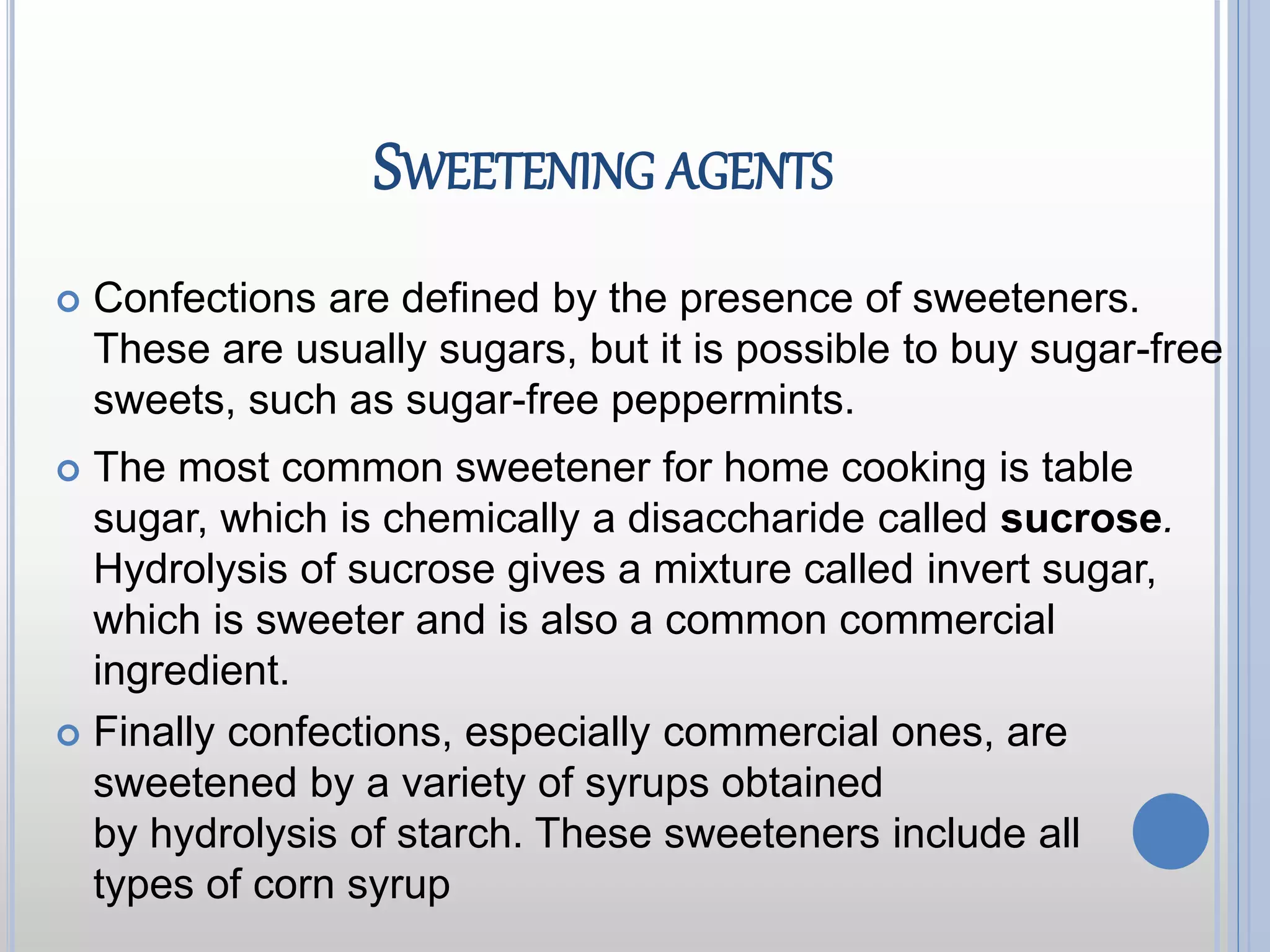 Confectionery | PPTX