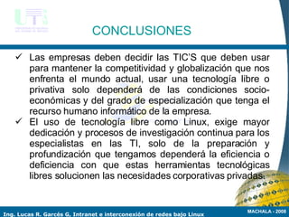 Conf Ecua Linux Intranet