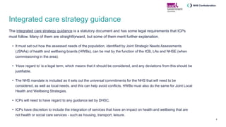 Integrated care strategies: A snapshot in progress | PPTX