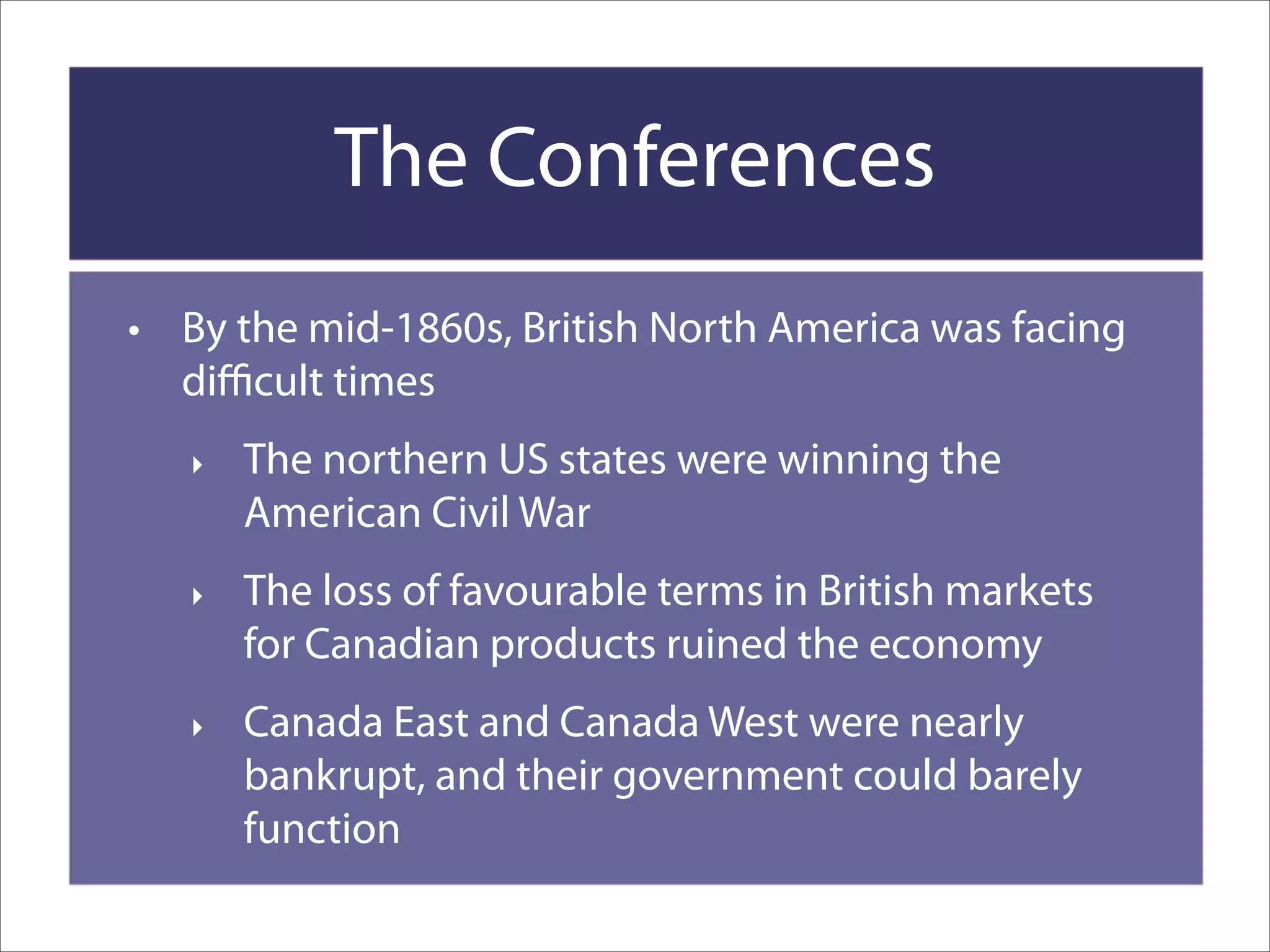 Confederation Achieved