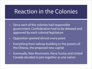 Confederation Achieved