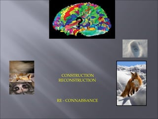 ?


 CONSTRUCTION
RECONSTRUCTION




RE - CONNAISSANCE
 