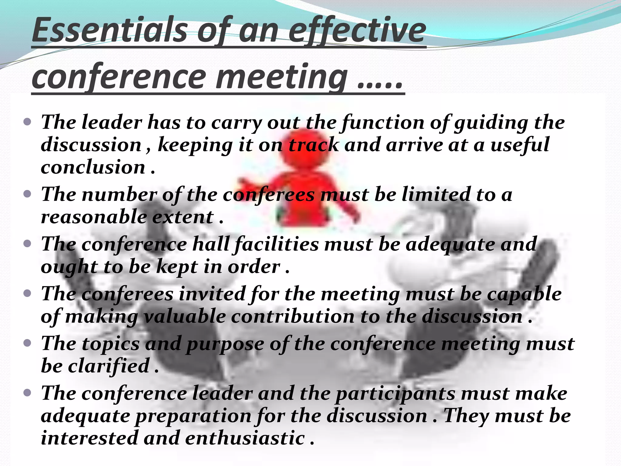 All you need to know about Conferences | PPTX