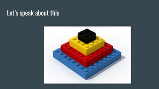 Let’s speak about this
 