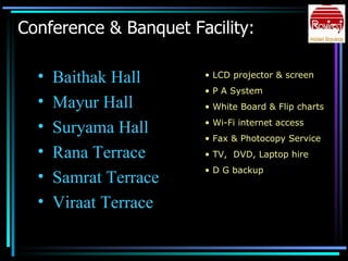 Conference & Banquet Facility:  ,[object Object],[object Object],[object Object],[object Object],[object Object],[object Object],[object Object],[object Object],[object Object],[object Object],[object Object],[object Object],[object Object]