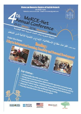 MoRCE-Net Annual Conference-Marrakech 2016
1
 