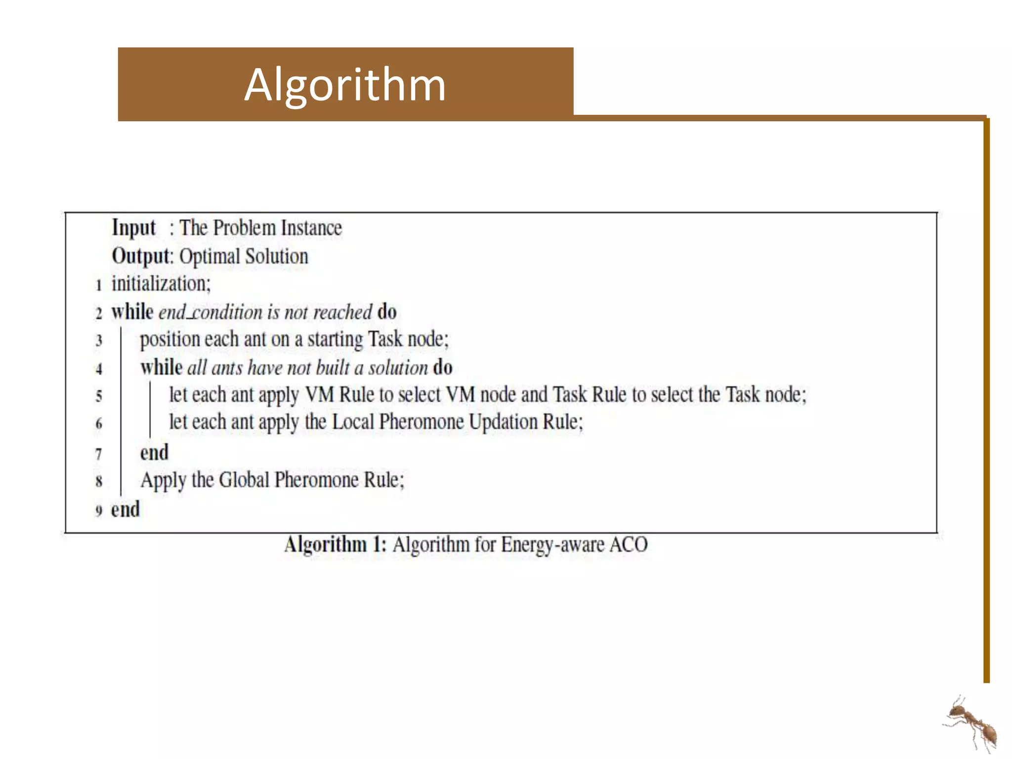 Algorithm 
 