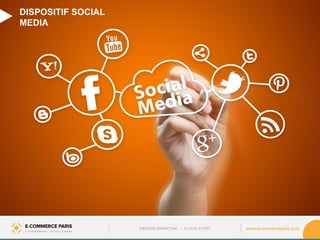 www.ecommerceparis.com 
EXEMPLE : LIVRE BLANC SUR LE SITE 
03 
DISPOSITIF SOCIAL MEDIA 
INBOUND MARKETING • A LOVE STORY  