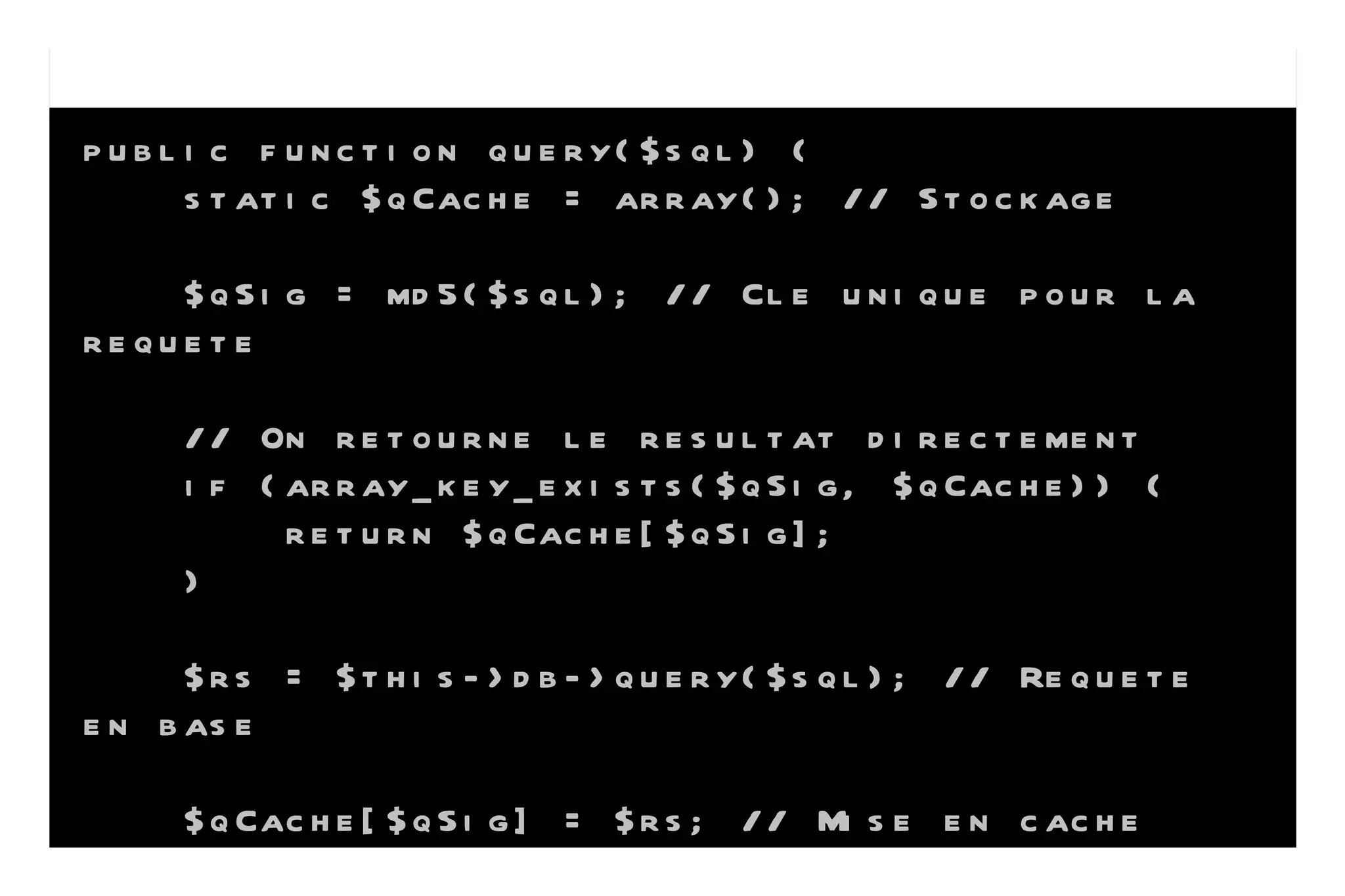 access_logs off -> réduction I/O (utilisez Google Analytics pour stats)