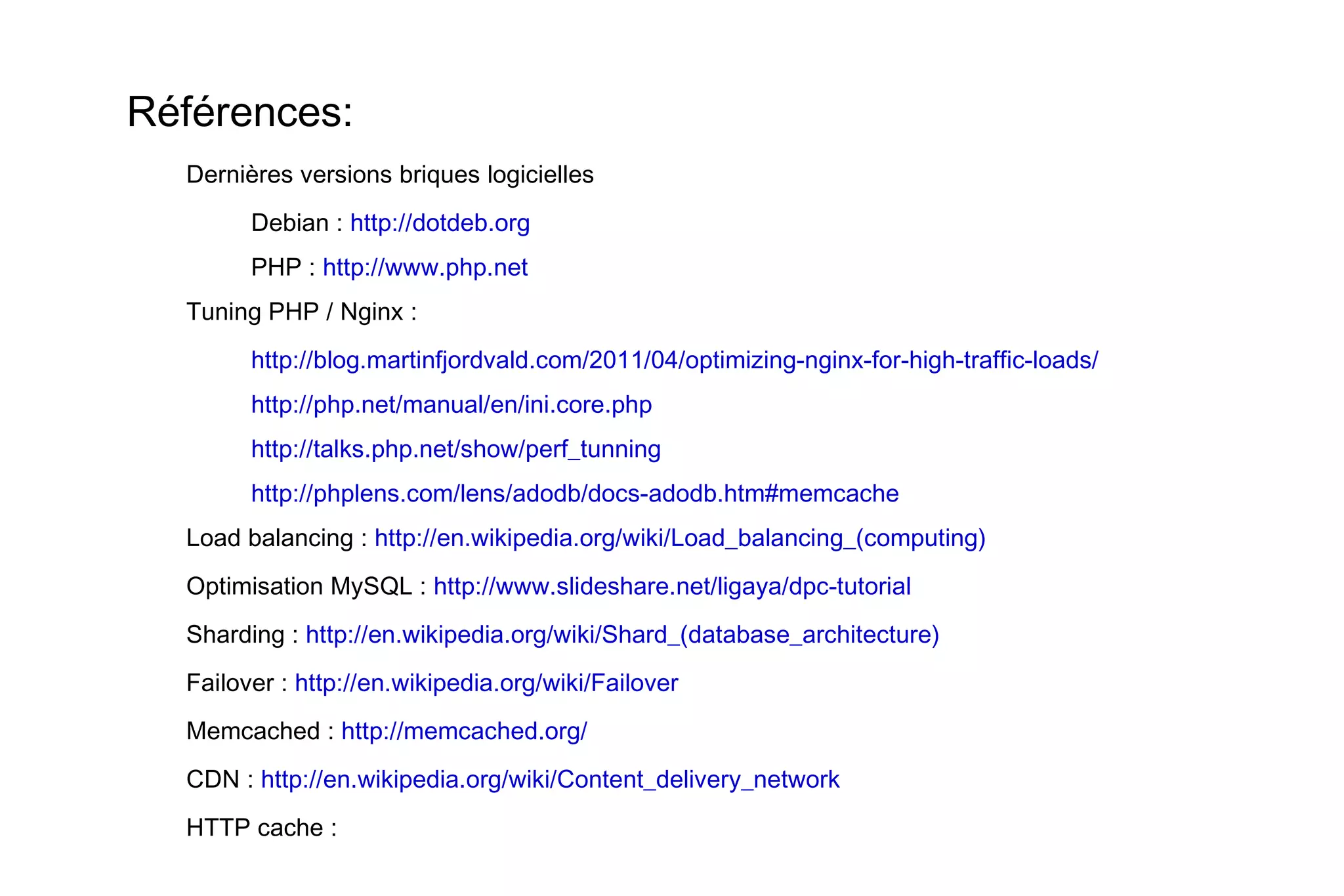 solutions ajout de RAM sur le serveur MySQL
