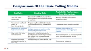 Shadow Toll PPP in Modal Transport | PDF