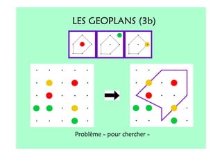 LES GEOPLANS (3b)




Problème « pour chercher »
 