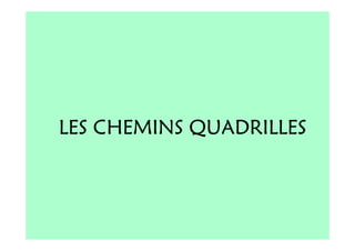 LES CHEMINS QUADRILLES
 