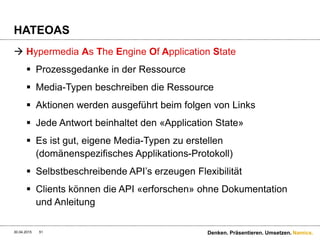 Namics.
Prozessabbildung: State ist stets beim Client
30.04.2015 Denken. Präsentieren. Umsetzen.51
 