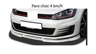 Pare choc 4 km/h
 