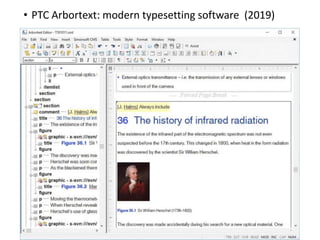 Editing and the typesetter - Rich Cutler | PPTX