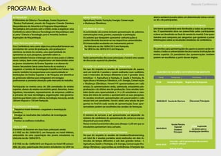 Maputo Conference
PROGRAM: Back
 