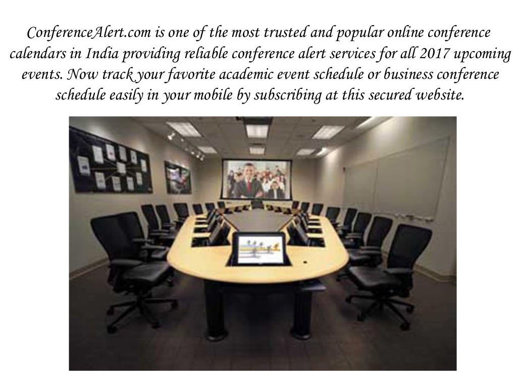 Conference featuring the most updated conference alert serv…