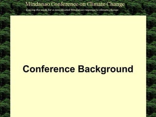 Conference Background 