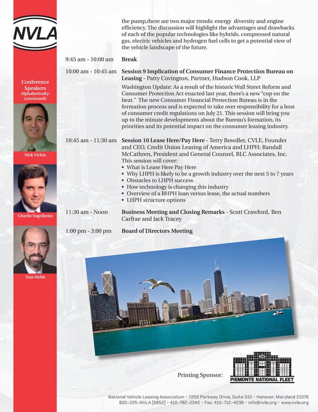 NVLA Conference Brochure PDF