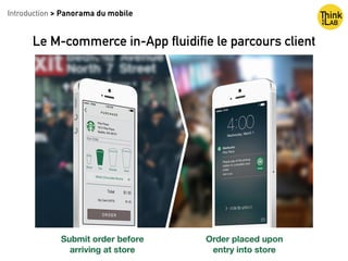 Introduction > Panorama du mobile
Le M-commerce in-App fluidifie le parcours client
 