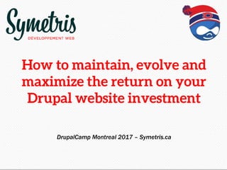 DrupalCamp Montreal 2017 – Symetris.ca
 