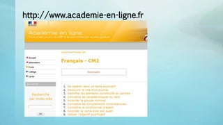 http://www.academie-en-ligne.fr
CRDP vincent.ruy@ac-lyon.fr 2 66
 