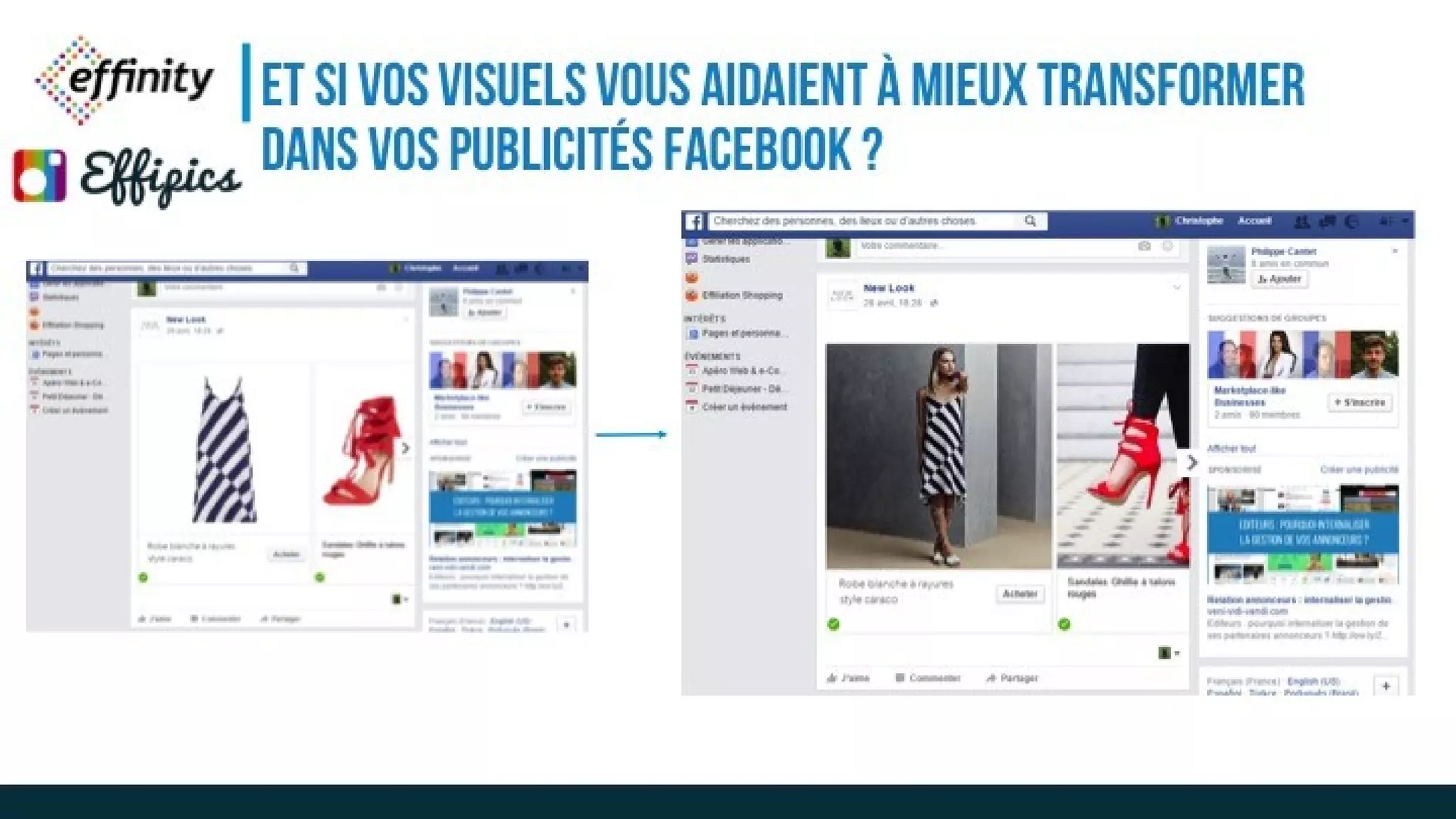 ET SI VOS VISUELS VOUS AIDAIENT À
MIEUX TRANSFORMER DANS VOS
PUBLICITÉS FACEBOOK ?
 