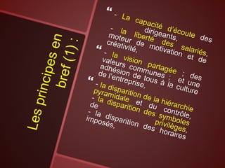 Conference entreprise libérée