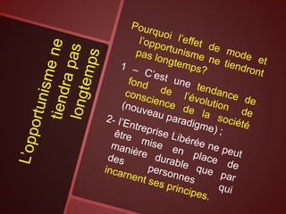 Conference entreprise libérée