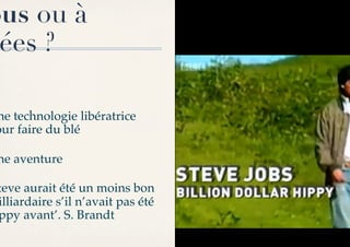 ous ou à
 ées ?

ne technologie libératrice
our faire du blé!

ne aventure!

teve aurait été un moins bon
illiardaire s’il n’avait pas été
ppy avant’. S. Brandt!
 