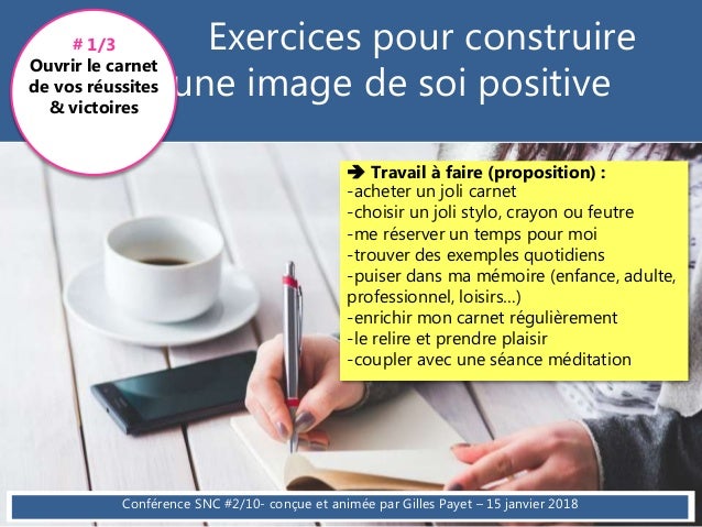 Conference Estime De Soi Gilles Payet 15 Janvier 2018