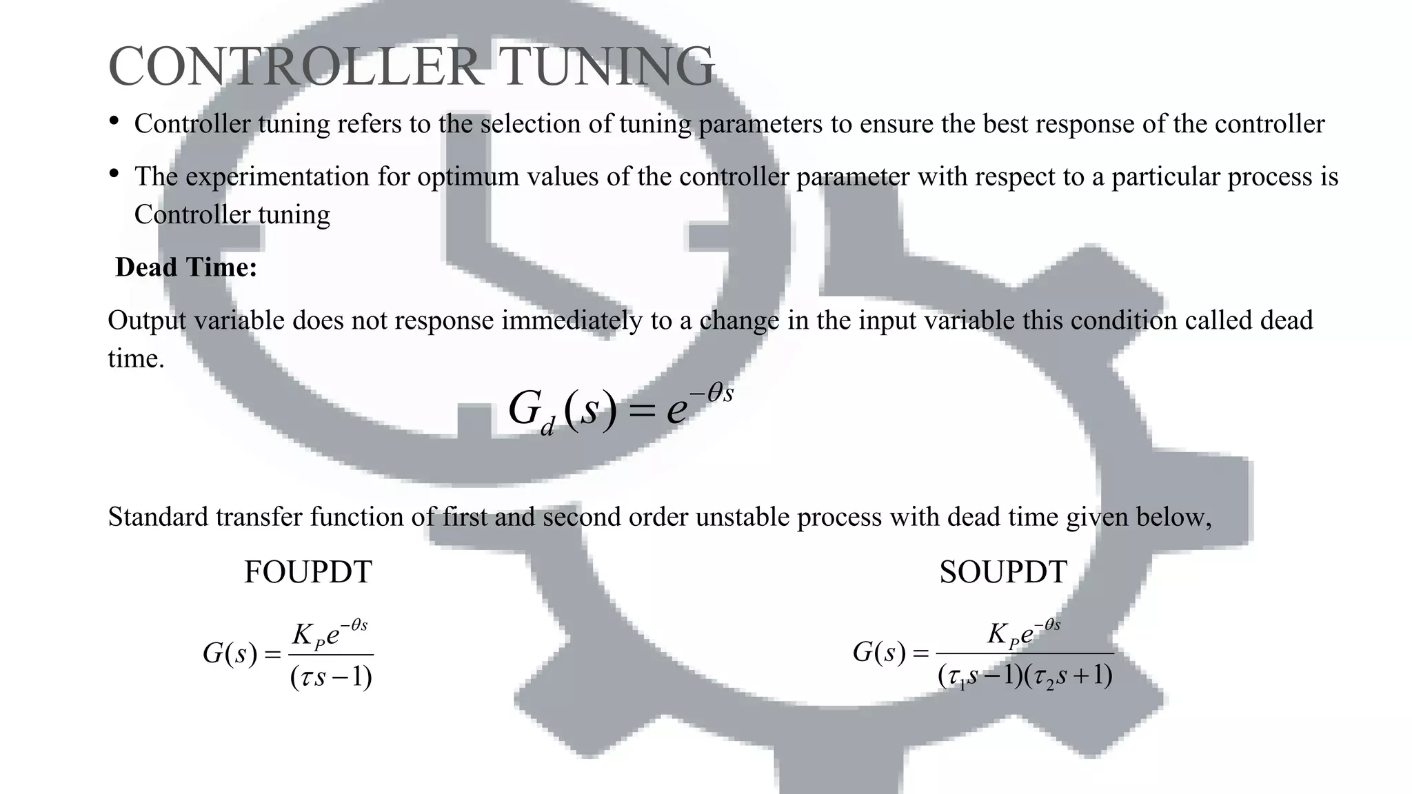 Comparison of PID controller tuning methods for unstable systems | PPT
