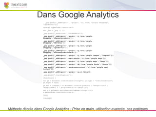 Dans Google Analytics




Méthode décrite dans Google Analytics : Prise en main, utilisation avancée, cas pratiques
 